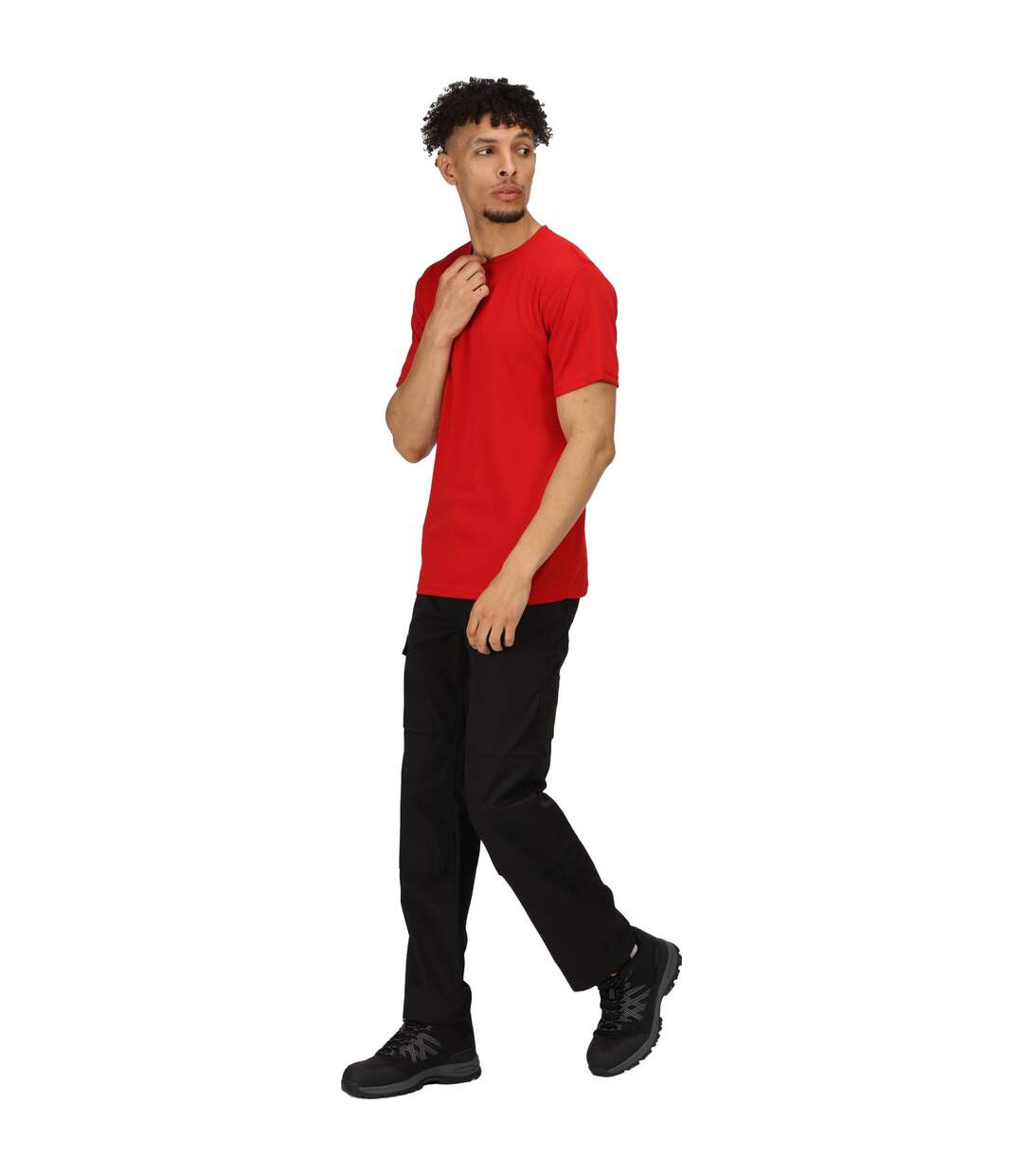 T-shirt Motif/style Réfléchissant Homme Rouge Classique Regatta Professional-1