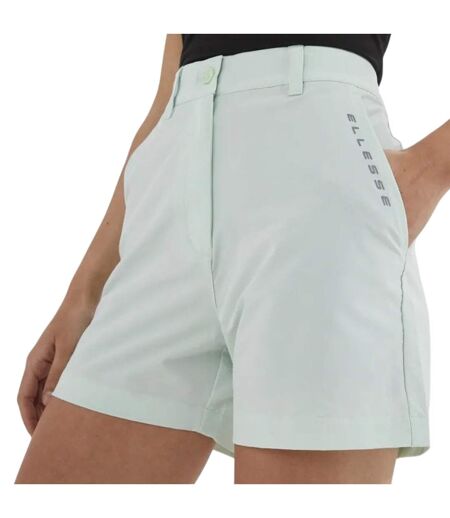 Womens/ladies Fayia Patterned Shorts Light Green Ellesse