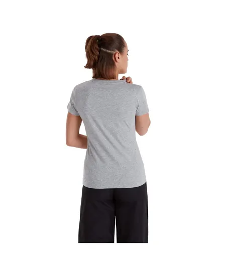 Womens/ladies Logo T-shirt Classic Marl Canterbury