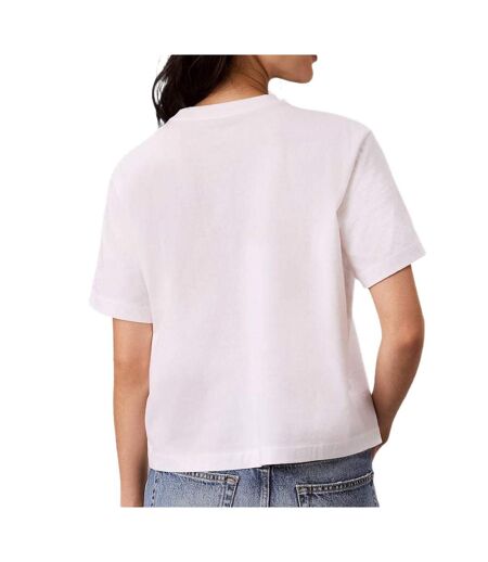 T-shirt rose femme calvin klein jeans boxy