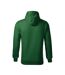 Sweat À Capuche Cape Free Homme Vert Bouteille Malfini-2