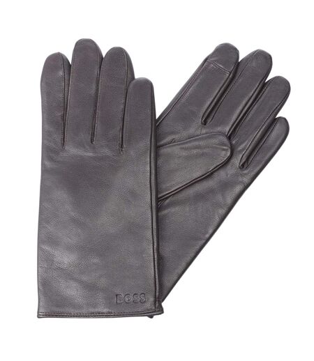 Mens Gioli Gloves Brown Boss