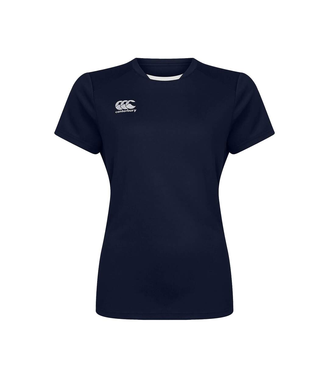 Womens/ladies Cooldry T-shirt Navy Canterbury-1