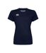 Womens/ladies Cooldry T-shirt Navy Canterbury-1