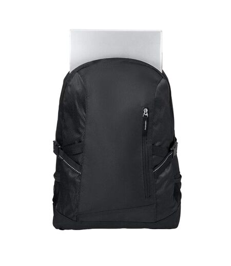 Tecnotrek polyester laptop backpack one size black MidOcean