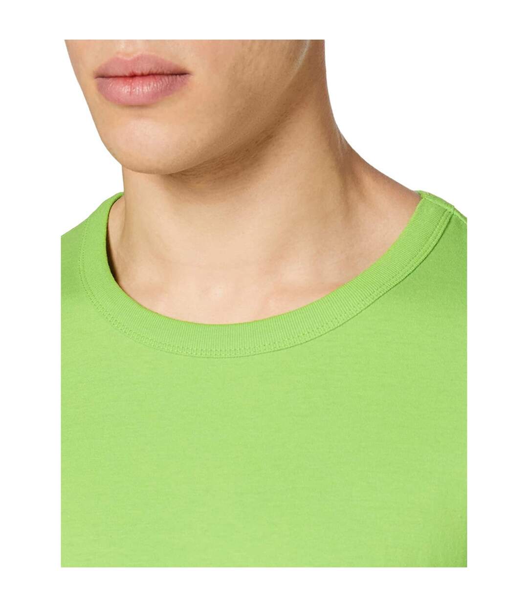 T-shirt col rond stars ben homme vert Stedman