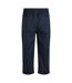 Womens/ladies anyar ripstop 3/4 length trousers navy Weird Fish-2