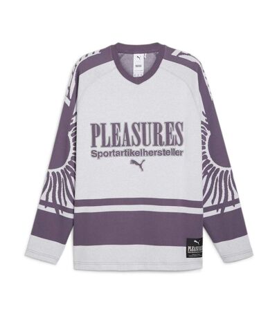 Maillot de hockey blanc/violet homme puma puma x pleasures - l