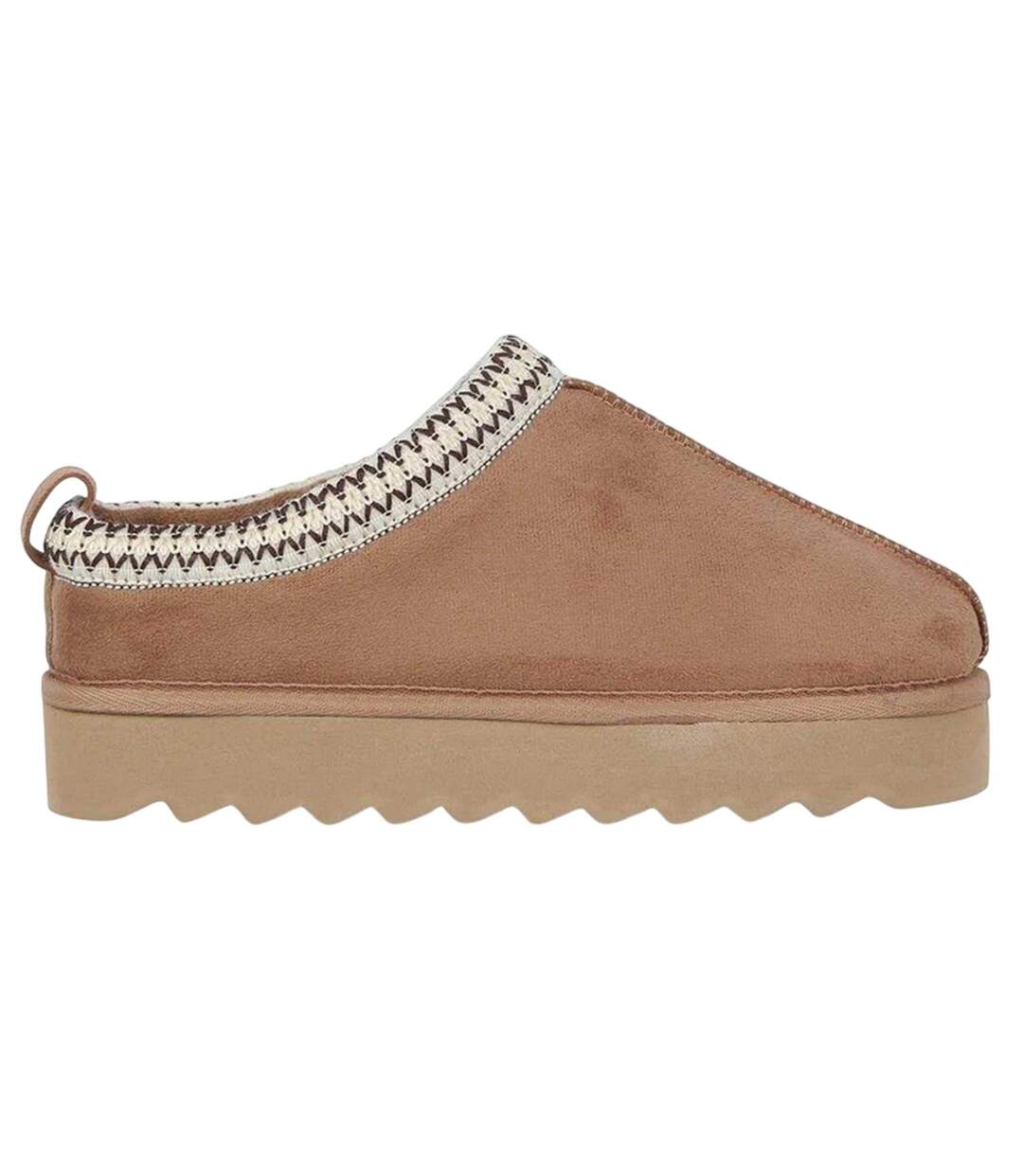 Chaussons Femme Beige SoulCal-1