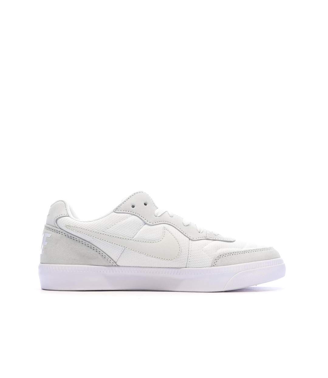 Baskets blanches/grises nike nsw tiempo-2