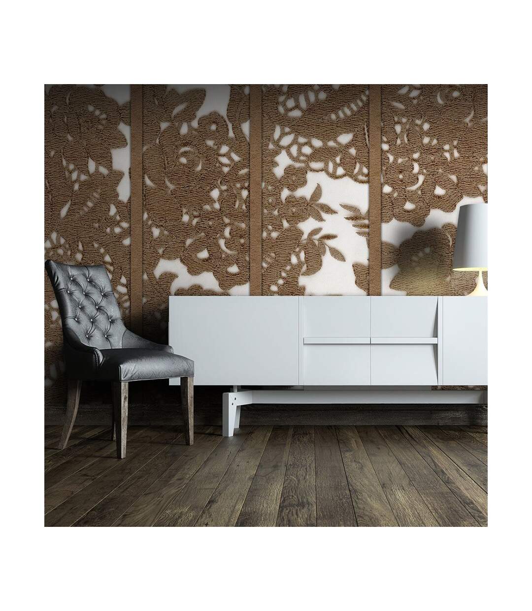 Papier Peint Brown Grace 50x1000cm-1