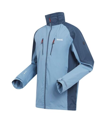 Regatta Mens Calderdale V Waterproof Jacket (Coronet Blue/Moonlight Denim) - UTRG9990