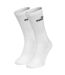 Pack Of 3  Unisex Adult Crew Socks  White Puma-2