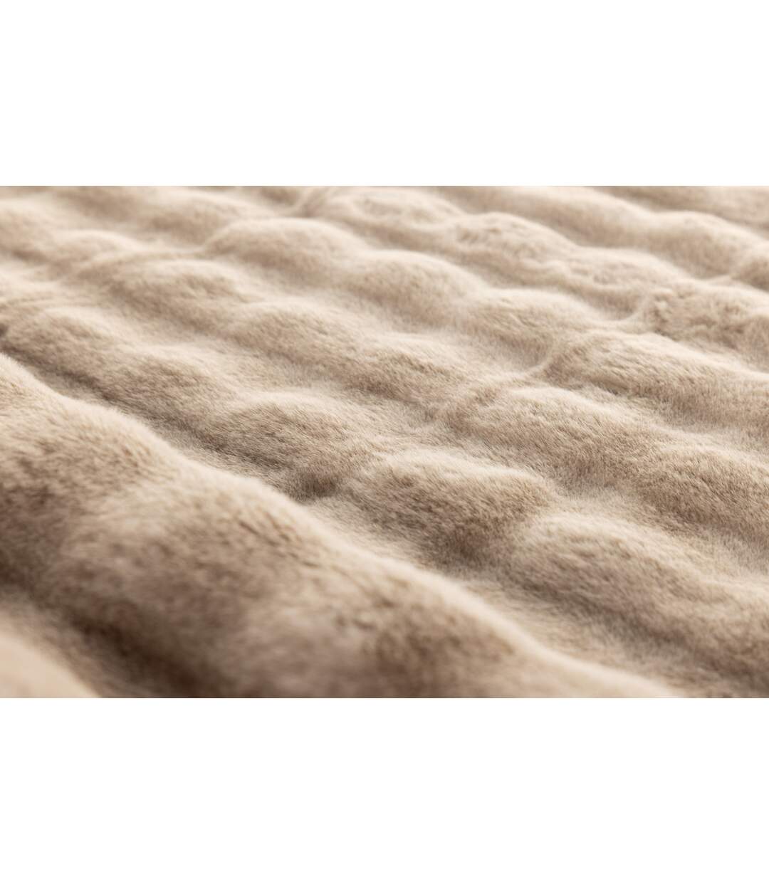 Tapis Imitation Fourrure Novis 200x290cm Beige-3