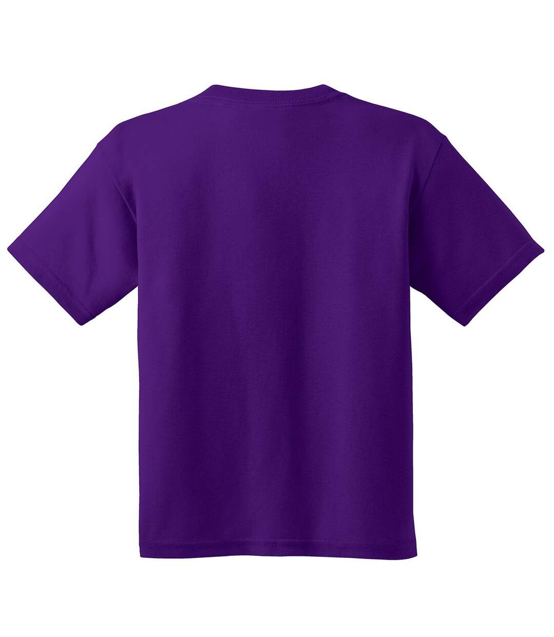 Youth Unisex Heavy Cotton T-shirt Purple Gildan-2