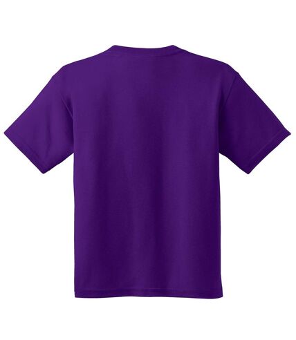 T-shirt en coton enfant violet foncé Gildan Gildan