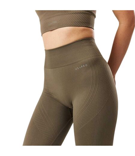 Legging ¾ Pro Femme Anthracite USA