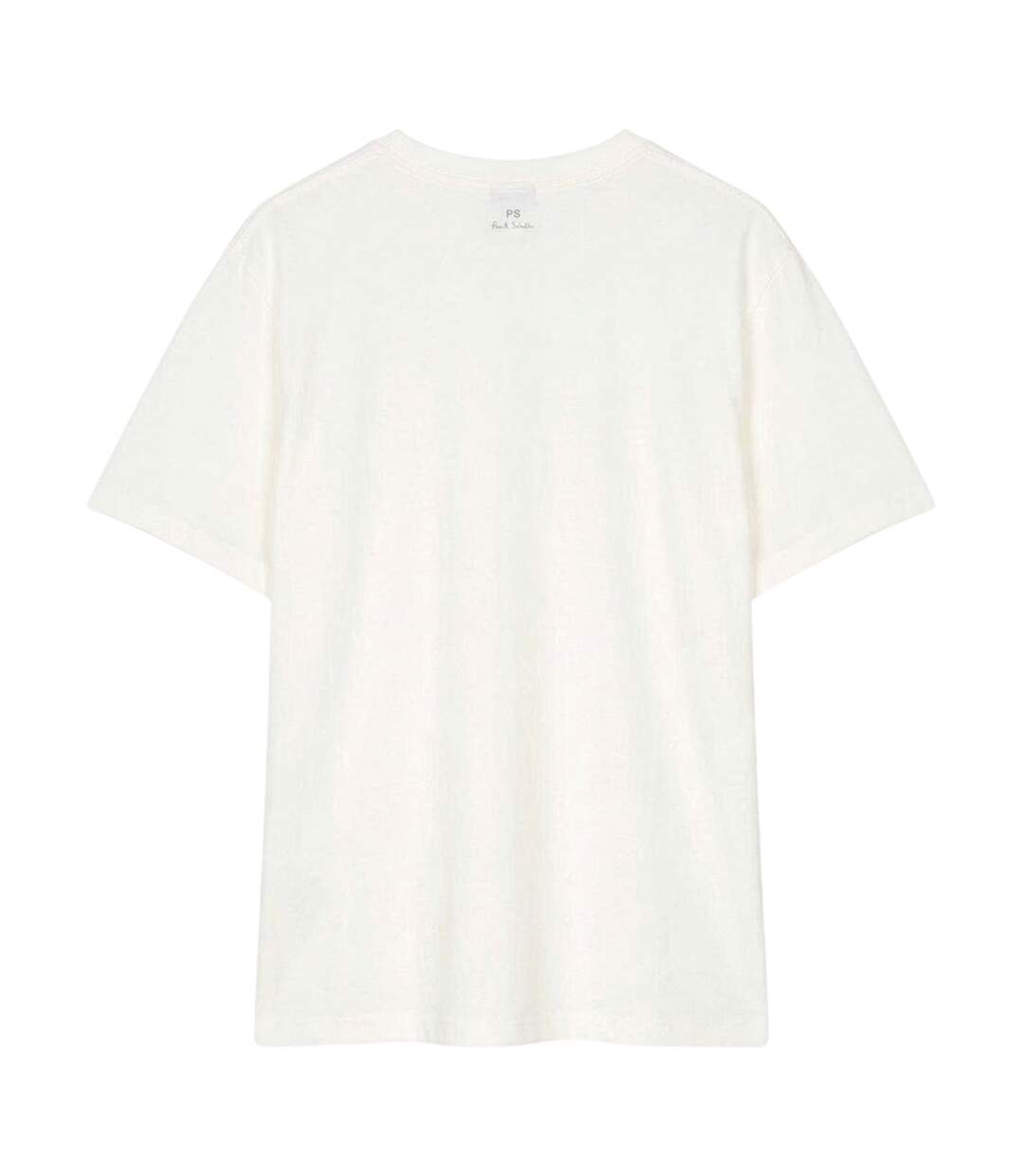 Womens/ladies Contrast Detail Regular T-shirt White Paul Smith-2
