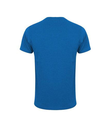 Skinni Fit - T-shirt manches courtes FEEL GOOD - Homme (Bleu chiné) - UTRW4427