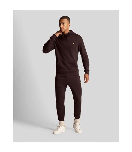 Sweat À Capuche Homme Marron Lyle & Scott