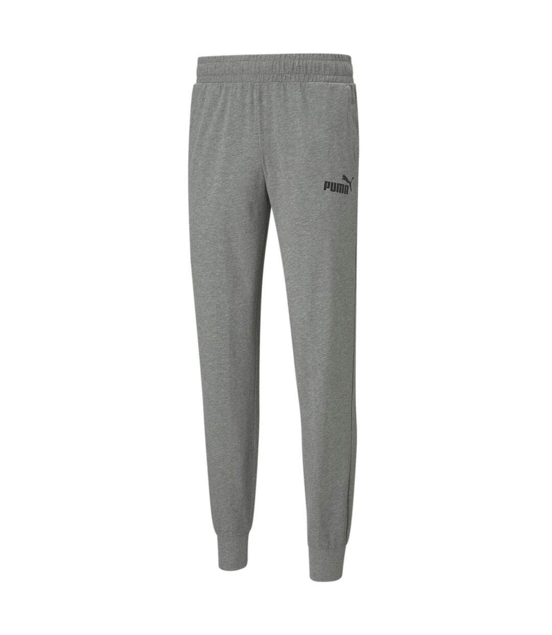 Pantalon de jogging ess homme gris chiné Puma-1