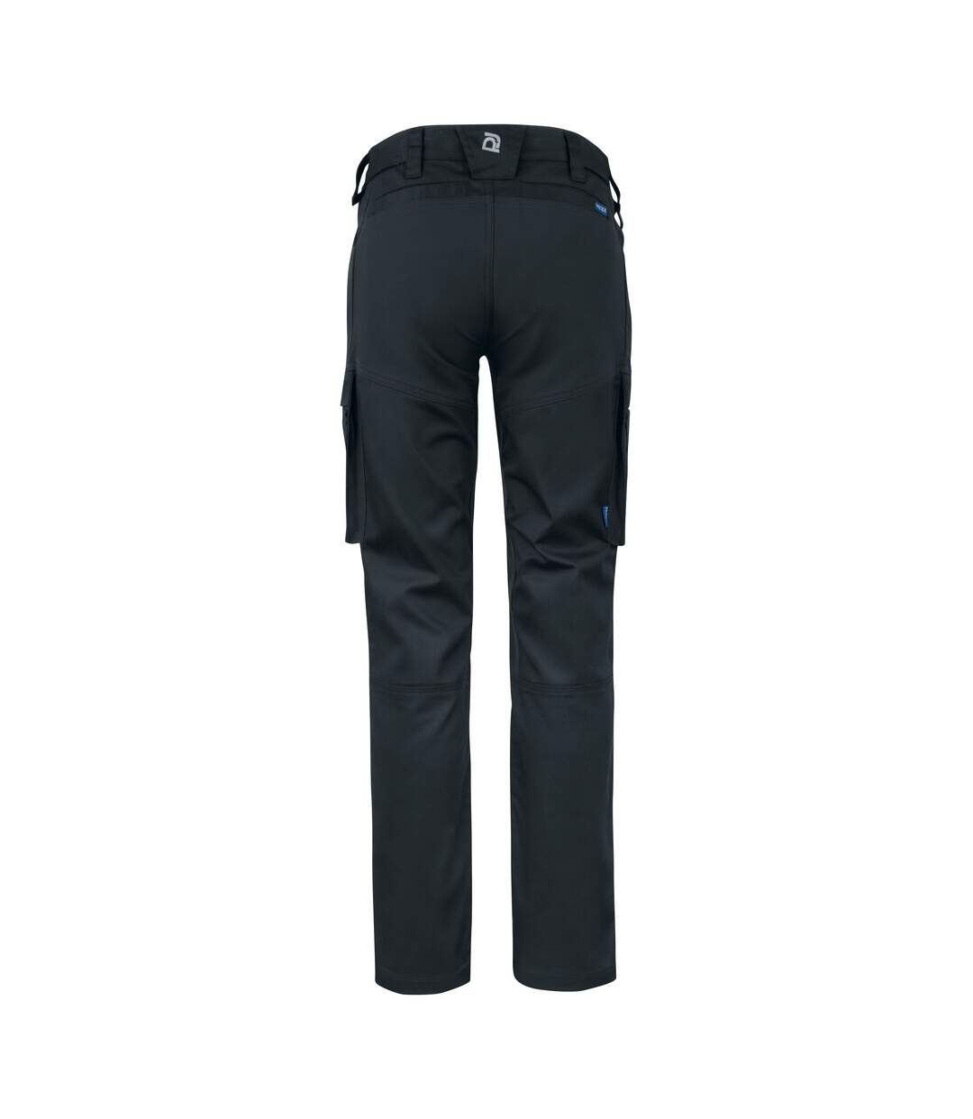 Womens/ladies Stretch Cargo Trousers Black Projob-2