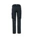 Womens/ladies Stretch Cargo Trousers Black Projob-2
