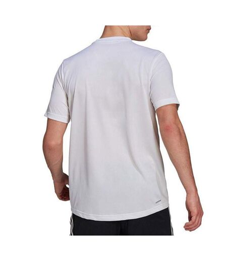 T-Shirt blanc homme adidas gm
