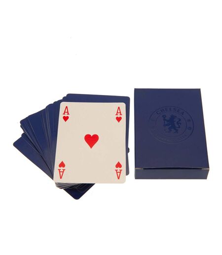 Chelsea FC Executive Playing Card Deck (Blue) (One Size) - UTTA11149