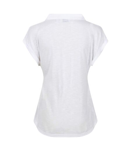 T-shirt lupine femme blanc Regatta