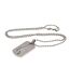 Arsenal FC Cut Out Dog Tag And Chain (Metal) (One Size) - UTTA3010