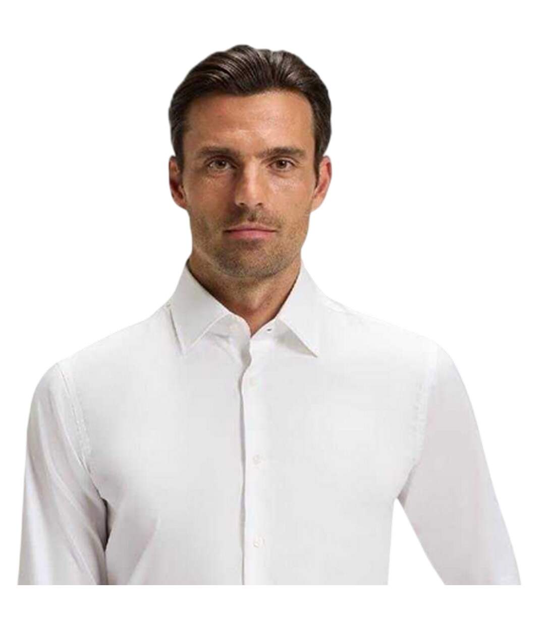 Chemise Joe Homme Blanc Boss-4