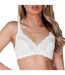Soutien-gorge Motif/style Broderie Florale Amourette Femme Blanc Triumph-4