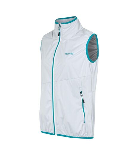Womens/ladies Body Warmer White Tahoe Blue Regatta