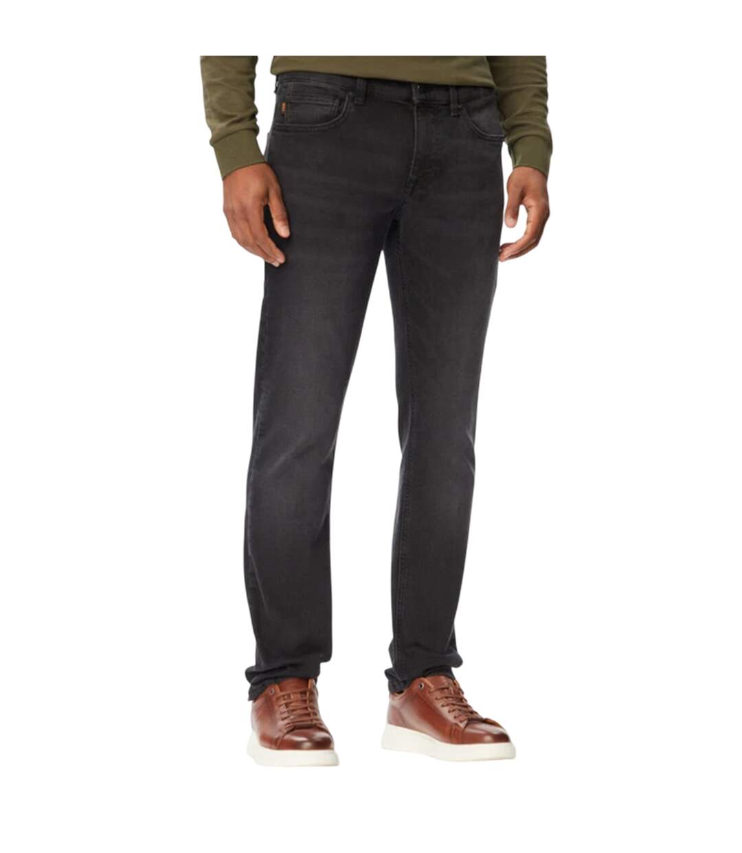 Jean Delaware Homme Anthracite Boss-2