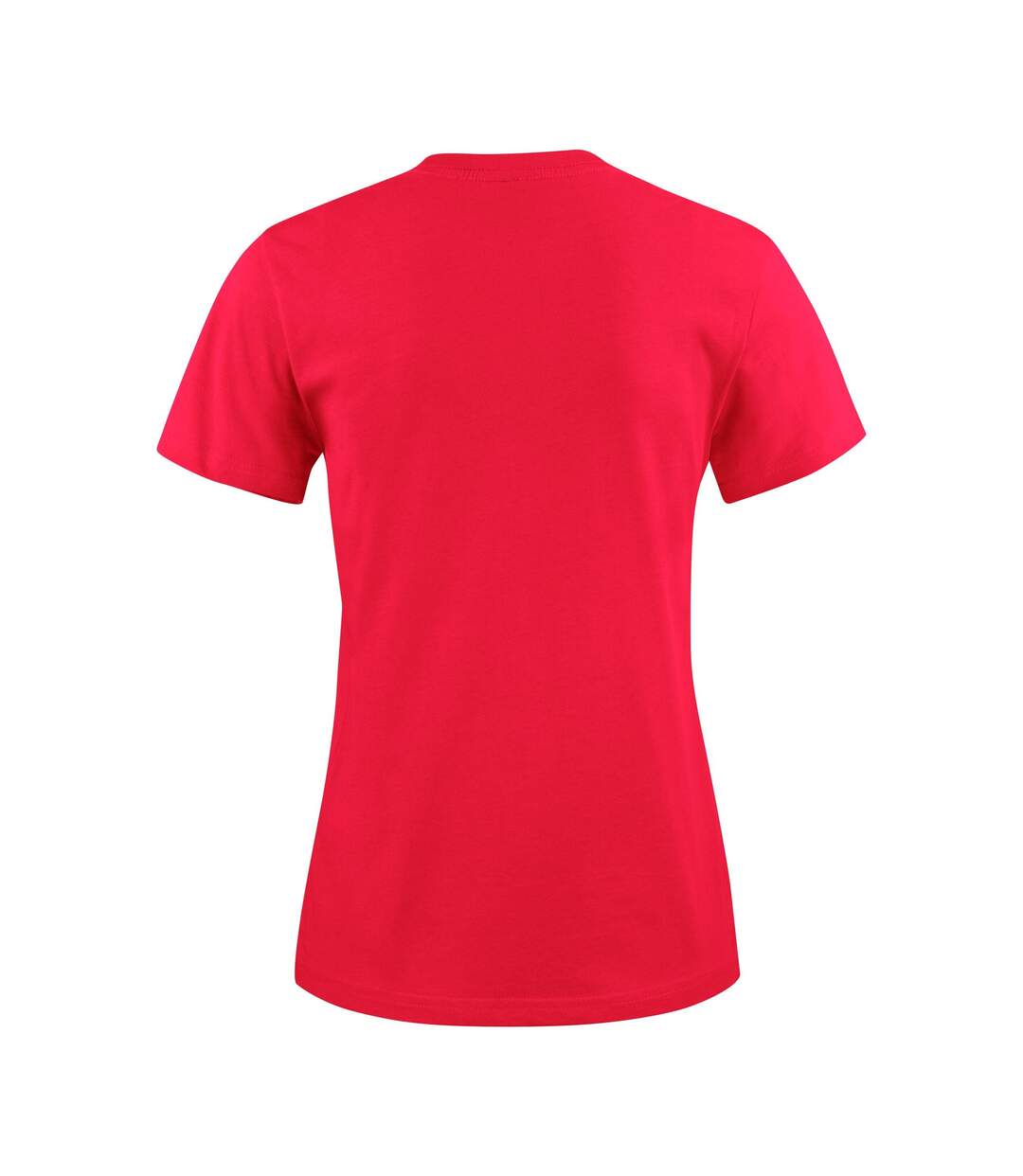 Womens/ladies Light T-shirt Red Printer-3