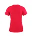 Womens/ladies Light T-shirt Red Printer-3