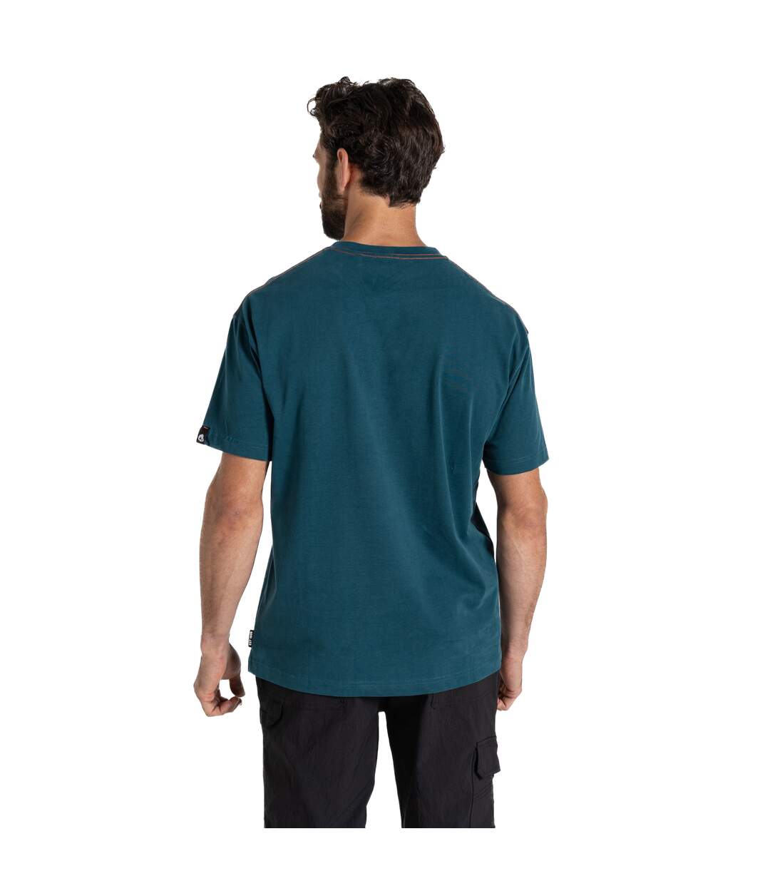 T-shirt homme batley work bleu égéen foncé Craghoppers-2