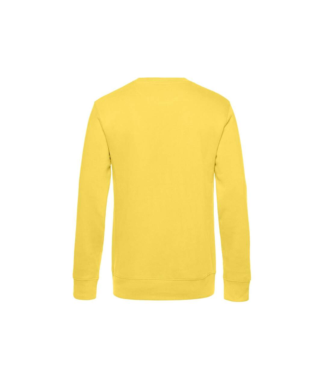 Pull À Col Ras Du Cou King Pour Hommes Jaune B&C-2