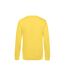 Pull À Col Ras Du Cou King Pour Hommes Jaune B&C-2