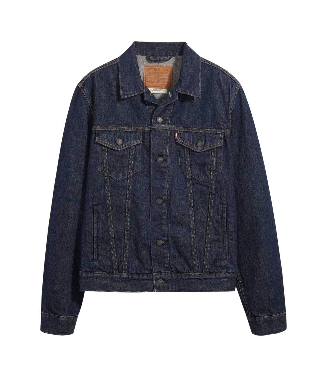 Mens Denim Trucker Jacket Blue Levis-2