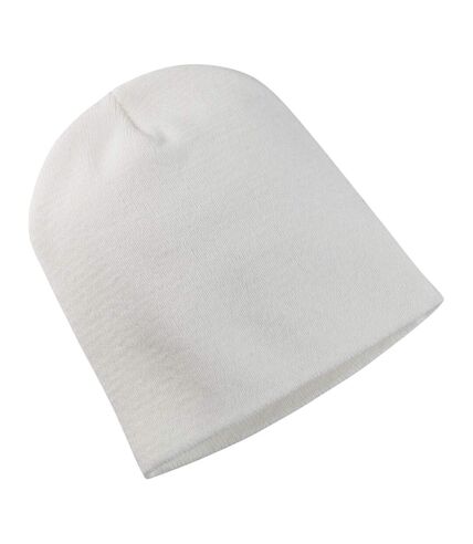 Yupoong Flexfit Unisex Heavyweight Standard Beanie Winter Hat (White)
