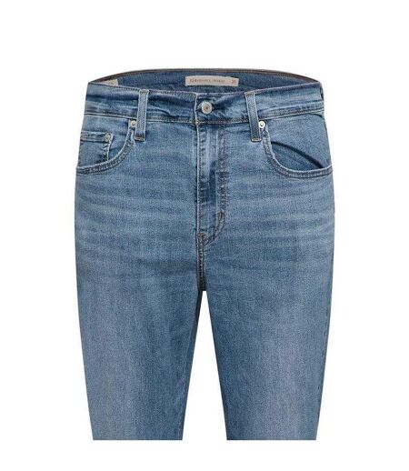 Womens/ladies 724 Denim High Rise Straight Leg Jeans Cool Journey Levis
