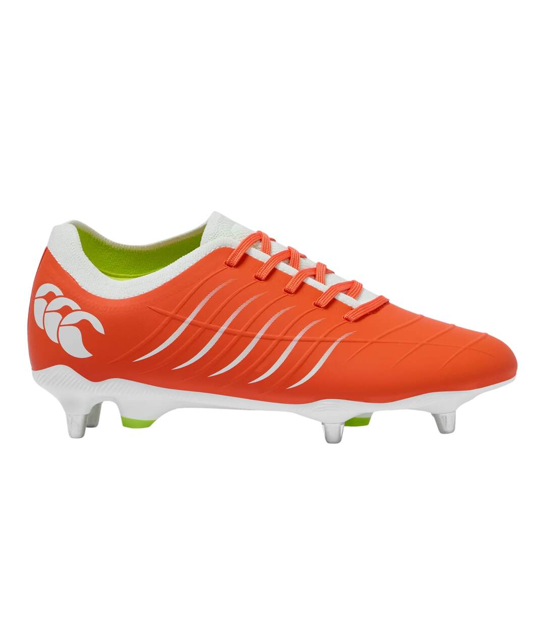 Mens Phoenix 2.0 Pro Soft Ground Rugby Boots Tangerine Tango Canterbury-1