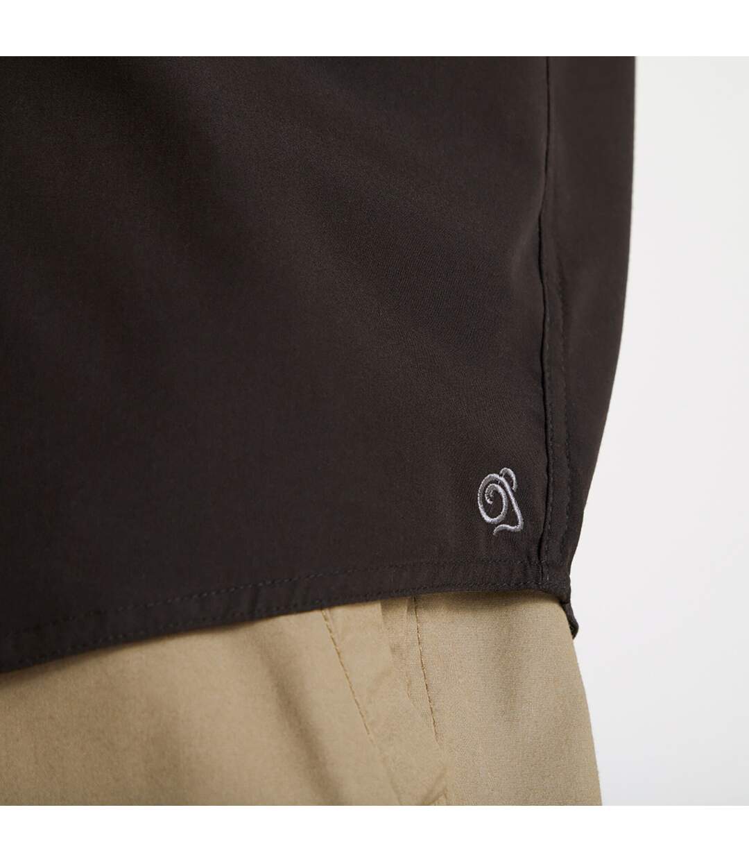 Craghoppers Mens Expert Kiwi Short-Sleeved Shirt (Black) - UTPC4668
