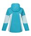 Veste imperméable highton femme bleu tahoe / turquoise délavé Regatta