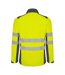 Veste Softshell Antares Homme Plomb Jaune Fluo Roly Workwear-2