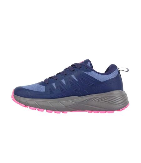 Baskets Motif/style Logo Caracal Femme Bleu Marine Rose Karrimor