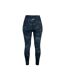 Womens/ladies Camouflage High Waist Leggings Stormy Grey LA Gear-2