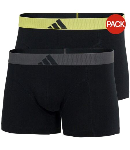 Lot De 2  Boxers Active Flex Homme Gris Vert Adidas